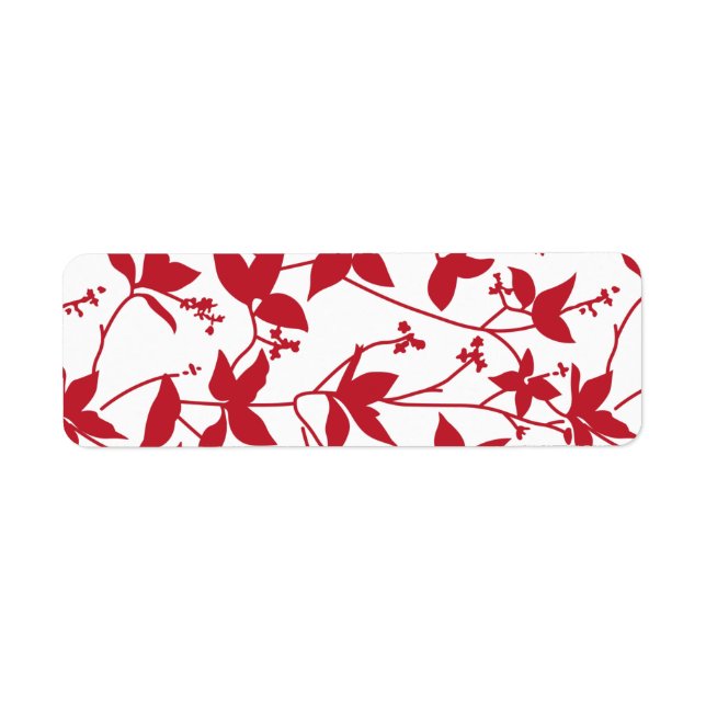 Return Address Label (Front)