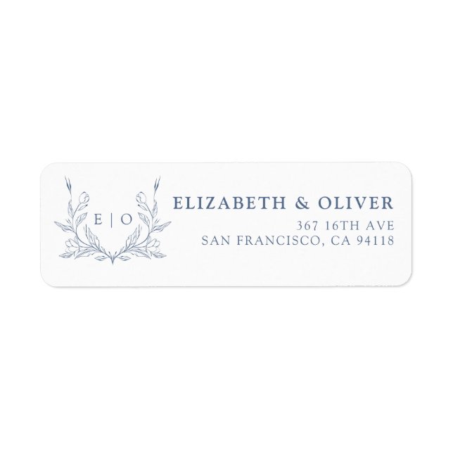 Return Address Label (Front)