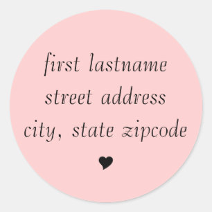 return address label