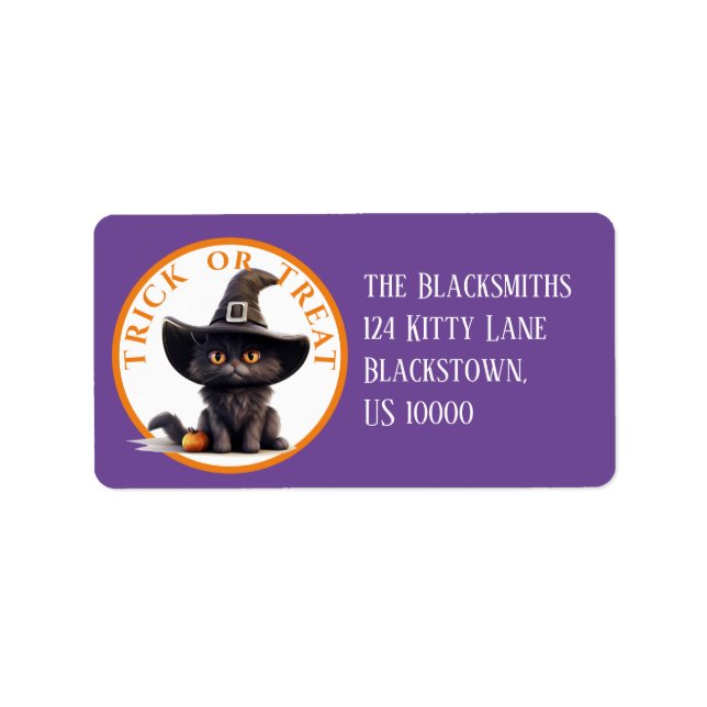 Return Address Label (Front)