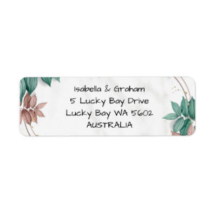 Return Address Label