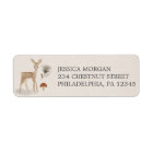 Return Address Label Boho Woodland