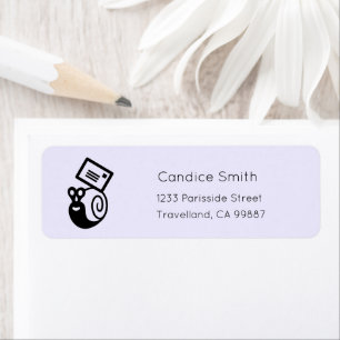 Return Address Label, Snail Label