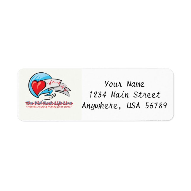 Return Address Labels (Front)