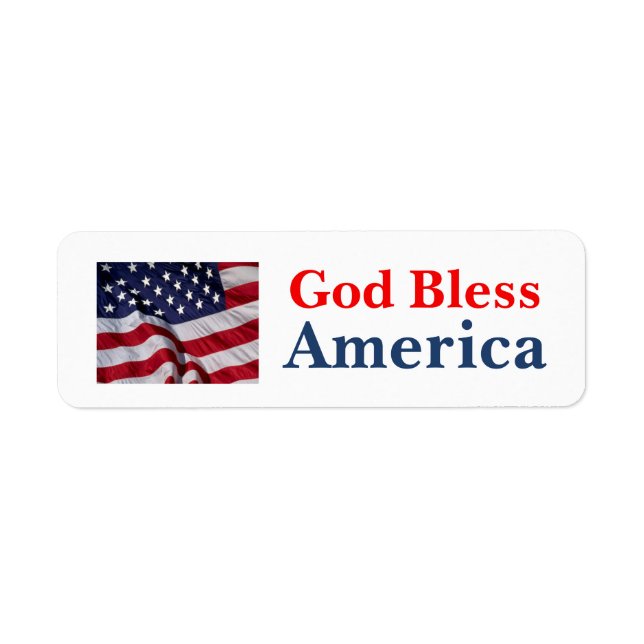 Return Address Labels (Front)