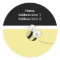 RETURN ADDRESS LABELS BEE HAPPY Bumble Bee