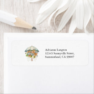 Return Address Labels, Bridal Shower, Baby Shower 