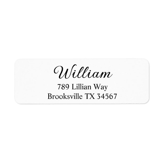 Return Address Labels, Custom Address Sticker, (Devant)