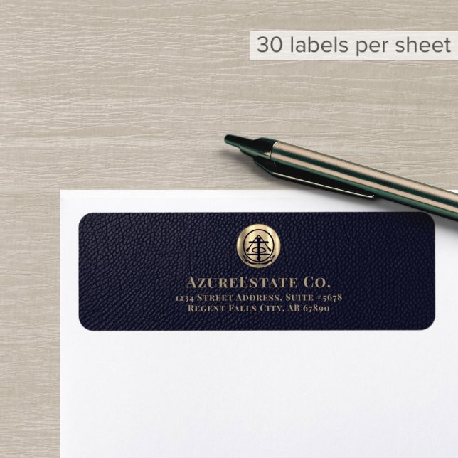 Return Address Labels for Business with Logo (Creator Uploaded)
