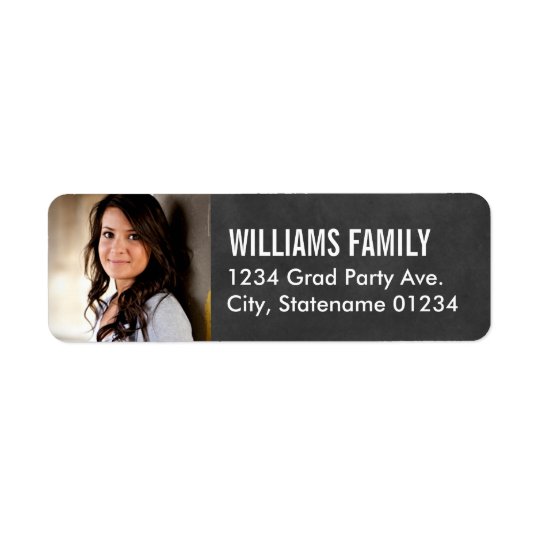 Return Address Labels | Graduate Photo Design