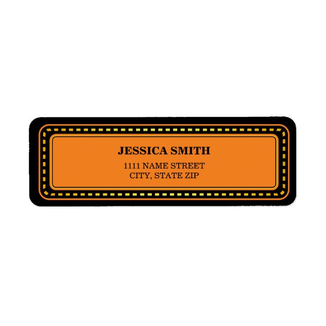 Return Address Labels | Personalized Create (Front)