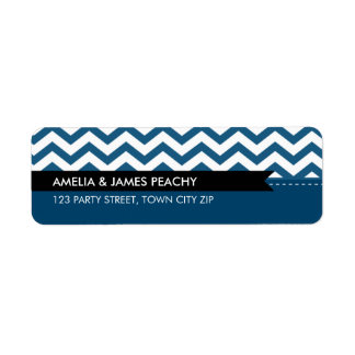 RETURN ADDRESS LABELS :: simple minimal classy