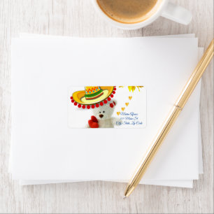 Return Address Labels Sunflower Teddy Bear