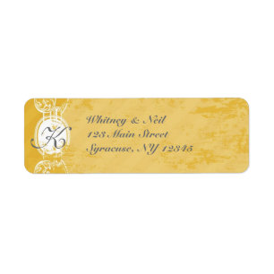 Return Address Labels Vintage Grunge Collection