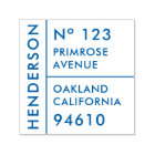 Return Address | Minimalist Modern Family Name