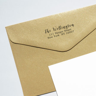 Return Address Modern Elegant  Self-inking Stamp