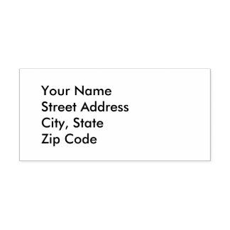 Return Address Self-inking Stamp