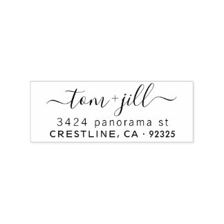 Return address stamp