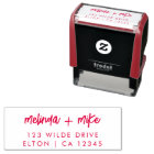 Return Address Stamp | Custom Couple Name Stamps