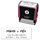 Return Address Stamp | Custom Couple Name Stamps