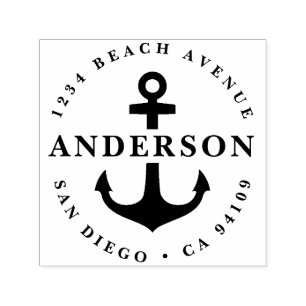 Return address stamp, perfect gift self-inking stamp