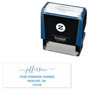 Return Address Stamp Self Inking Address Stamp