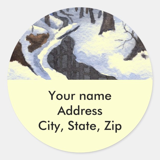 Return Address Sticker (Front)