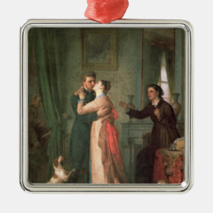Return after the War, 1878 Metal Ornament