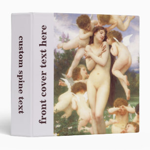 Return of Spring (Le Printemps) by Bouguereau Binder