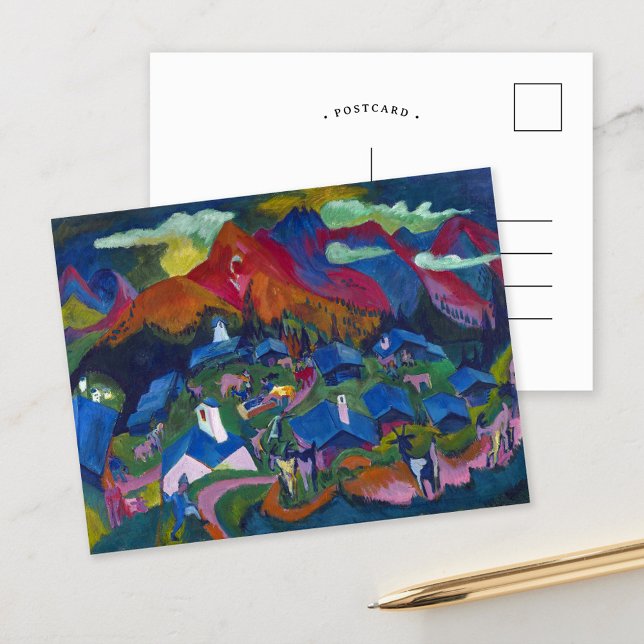 Return of the Animals | Ernst Ludwig Kirchner Postcard (Creator Uploaded)