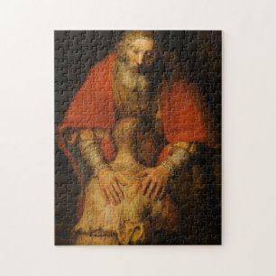 Return of the Prodigal Son by Rembrandt Jigsaw Puzzle