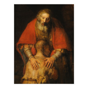 Return of the Prodigal Son by Rembrandt van Rijn Photo Print
