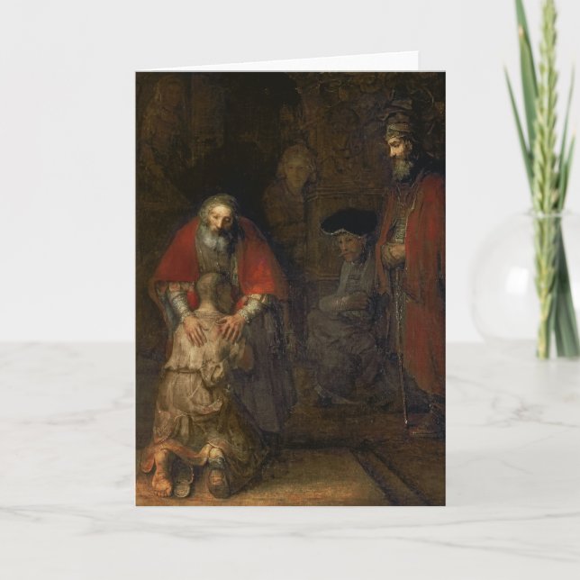 Return of the Prodigal Son, c.1668-69 Card (Front)