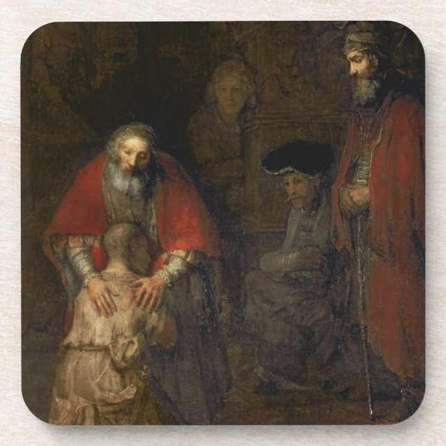 Return of the Prodigal Son, c.1668-69 Coaster (Front)