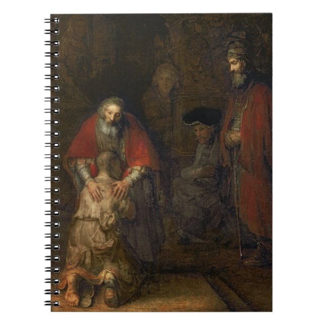 Return of the Prodigal Son, c.1668-69 Notebook (Front)