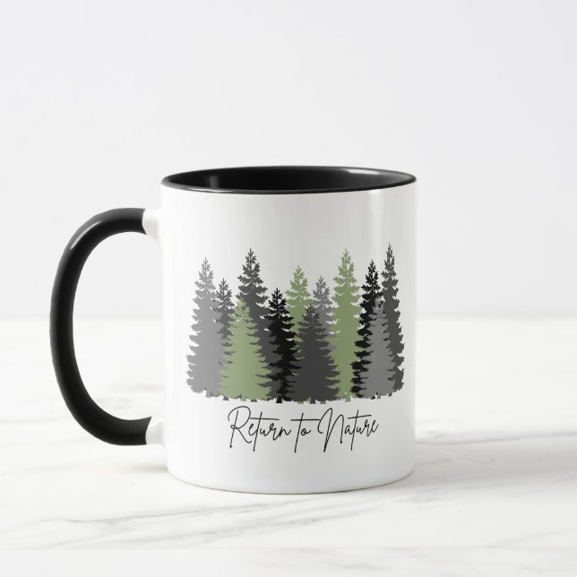 Return to Nature Coffee Mug (Left)