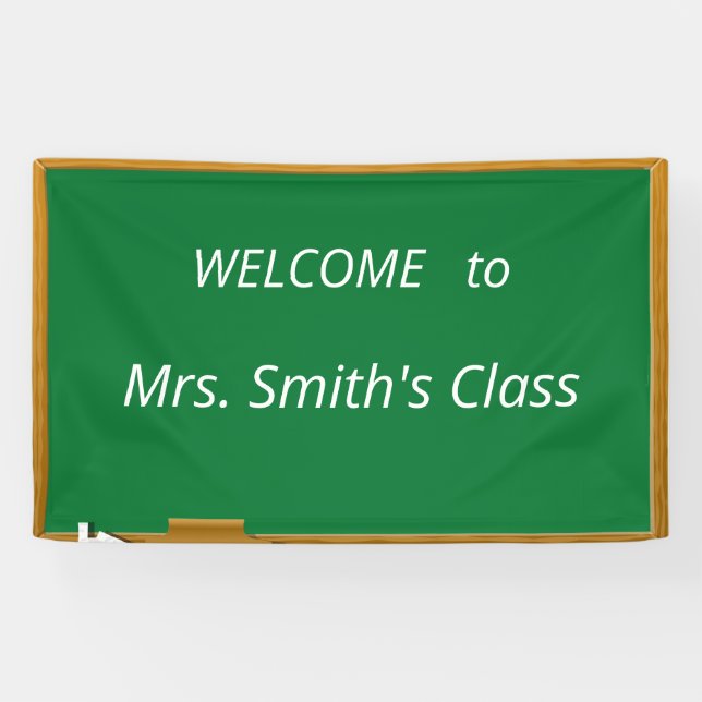 Return to School Banner (Horizontal)