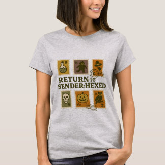 Return to Sender: Hexed Halloween Stamp T-Shirt