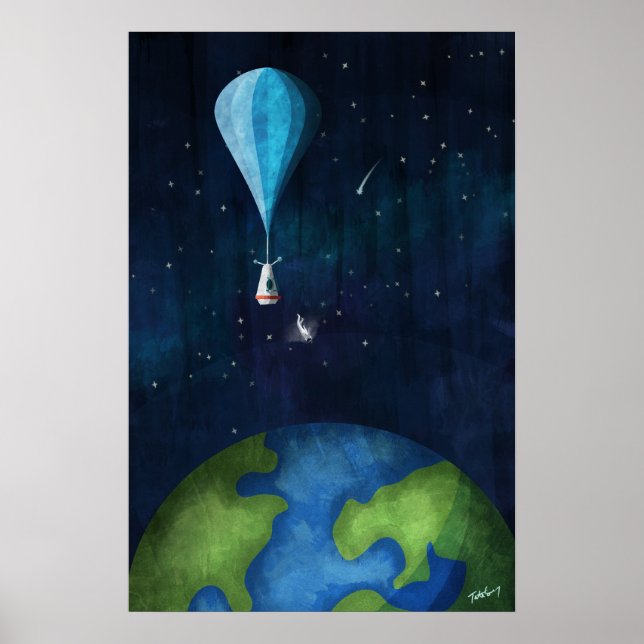 Returning From the Edge of Space Poster (Front)