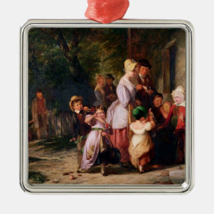 Returning from the Fair Metal Ornament