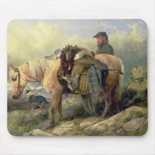 Returning from the Hill, 1868 Mouse Pad (Front)
