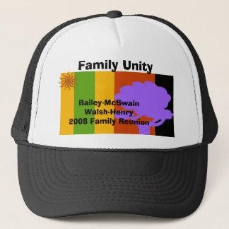 Reunion, Bailey-McSwainWalsh-Henry... - Customized Trucker Hat