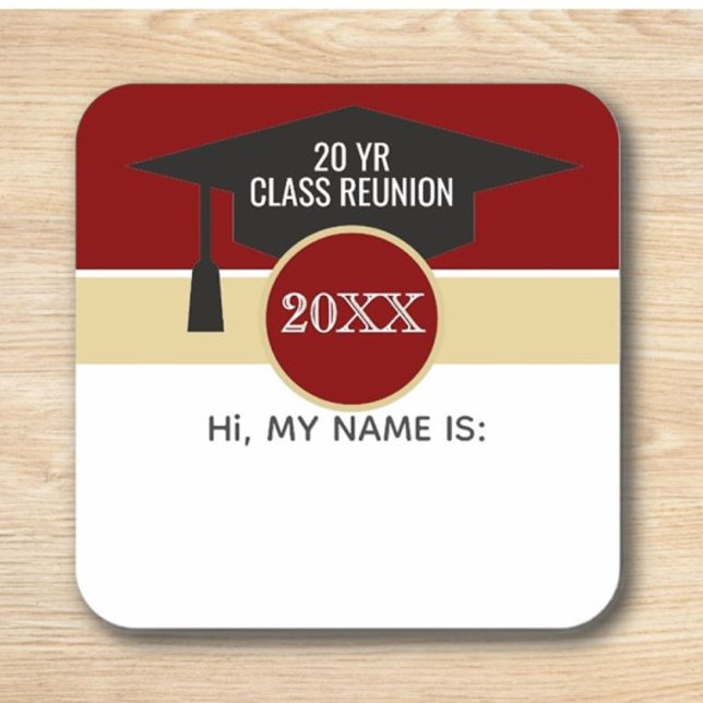 Reunion! Custom class reunion name tag (Creator Uploaded)
