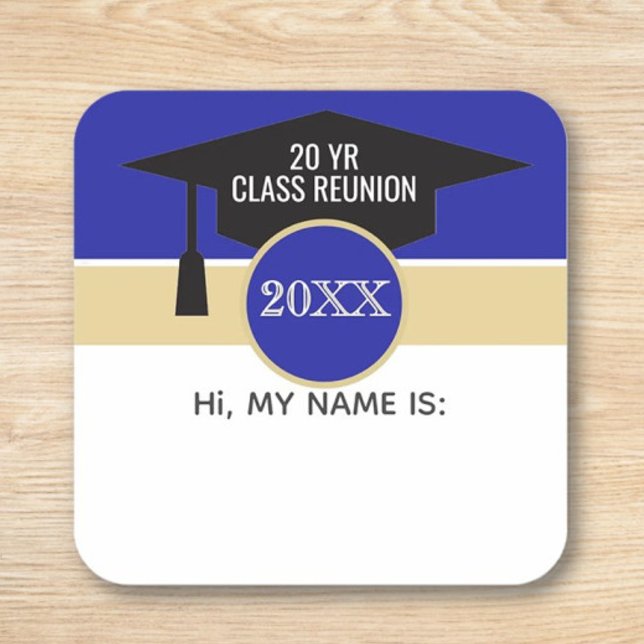 Reunion! Custom class reunion name tag (Creator Uploaded)