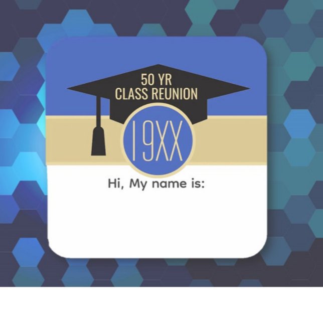 Reunion! Custom class reunion name tag (Creator Uploaded)