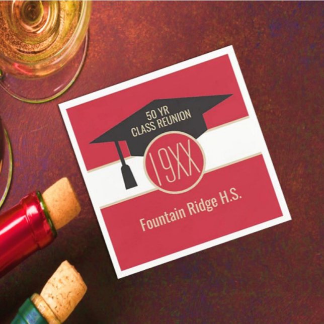 Reunion! Custom class reunion napkins (Creator Uploaded)