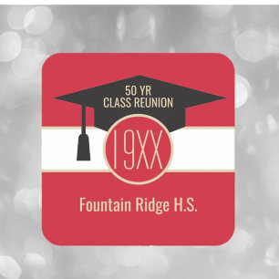 Reunion! Custome class reunion coasters
