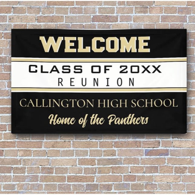 Reunion! CUSTOMIZED Class Reunion banner (Creator Uploaded)