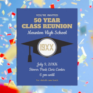 Reunion Invite! Custom Class Reunion invitation