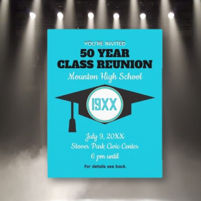 Reunion Invite! Custom Class Reunion invitation (Creator Uploaded)